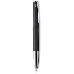 Lamy Rollerball Pen - Studio Matte Black With Chrome Clip Lacquer Finish | L367