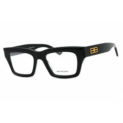 Balenciaga Unisex Eyeglasses - Black Acetate Rectangular Full Rim Frame | BB0240O 001