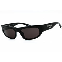 Balenciaga Unisex Sunglasses - Black Acetate Cat Eye Full Rim Frame | BB0388S 001