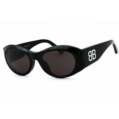 Balenciaga Women's Sunglasses - Black Acetate Cat Eye Full Rim Frame | BB0396SK 001