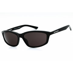 Balenciaga Unisex Sunglasses - Black Acetate Cat Eye Full Rim Frame | BB0401S 001