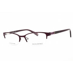 Banana Republic Women's Eyeglasses - Matte Violet Half Rim Frame | BR 200 01JZ 00