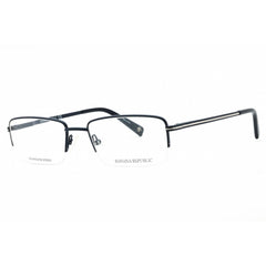 Banana Republic Men's Eyeglasses - Matte Blue Metal Rectangular Frame | EMIL 0FLL 00
