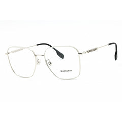 Burberry Women's Eyeglasses - Silver Metal Square Shape Full Rim Frame | 0BE1382D 1005