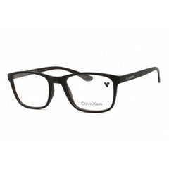 Calvin Klein Men's Eyeglasses - Matte Crystal Brown Square Shape Frame | CK19571 210