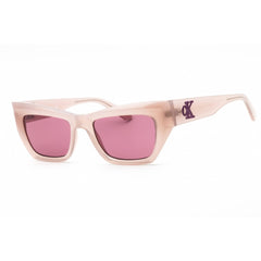 Calvin Klein Jeans Unisex Sunglasses - Nude Cat Eye Full Rim Frame | CKJ23641S 671