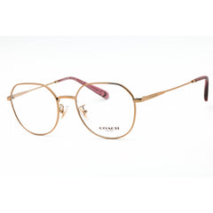 Coach Women's Eyeglasses - Rose Gold Metal Phantos Full Rim Frame | 0HC5125D 9331