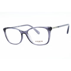 Coach Women's Eyeglasses - Transparent Purple Plastic Cat Eye Frame | 0HC6192U 5665