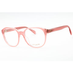 Coach Women's Eyeglasses - Milky Pink Plastic Phantos Full Rim Frame | 0HC6209F 5743