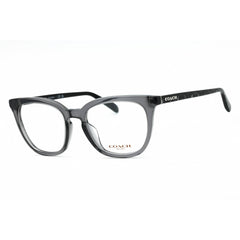 Coach Women's Eyeglasses - Transparent Grey Plastic Cat Eye Full Rim | 0HC6222U 5785