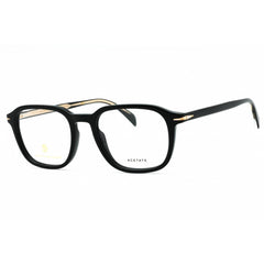 David Beckham Men's Eyeglasses - Black Plastic Square Full Rim Frame | DB 1084 0807 00