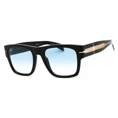 David Beckham Men's Sunglasses - Black Plastic Square Frame | DB 7000/S BOLD 0807 F9