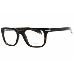 David Beckham Men's Eyeglasses - Havana Plastic Square Full Rim | DB 7070 0086 00