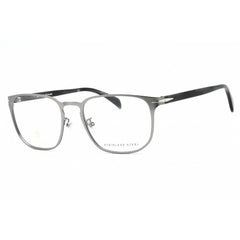 David Beckham Men's Eyeglasses - Rust Grey Horn Metal Square Frame | DB 7073/F 0POH 00
