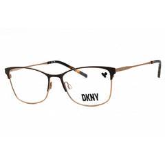 Dkny Women's Eyeglasses - Brown/Sand Metal Cat Eye Shape Full Rim Frame | DK1028 210