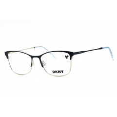 Dkny Women's Eyeglasses - Navy/Silver Metal Cat Eye Shape Full Rim Frame | DK1028 400