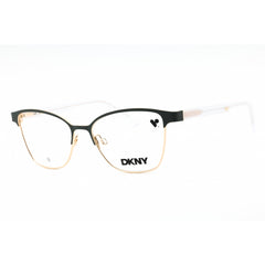 Dkny Women's Eyeglasses - Grey/Gold Metal Cat Eye Shape Full Rim Frame | DK3007 012
