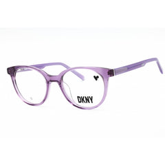 Dkny Women's Eyeglasses - Crystal Orchid Acetate Oval Full Rim Frame | DK5050 550