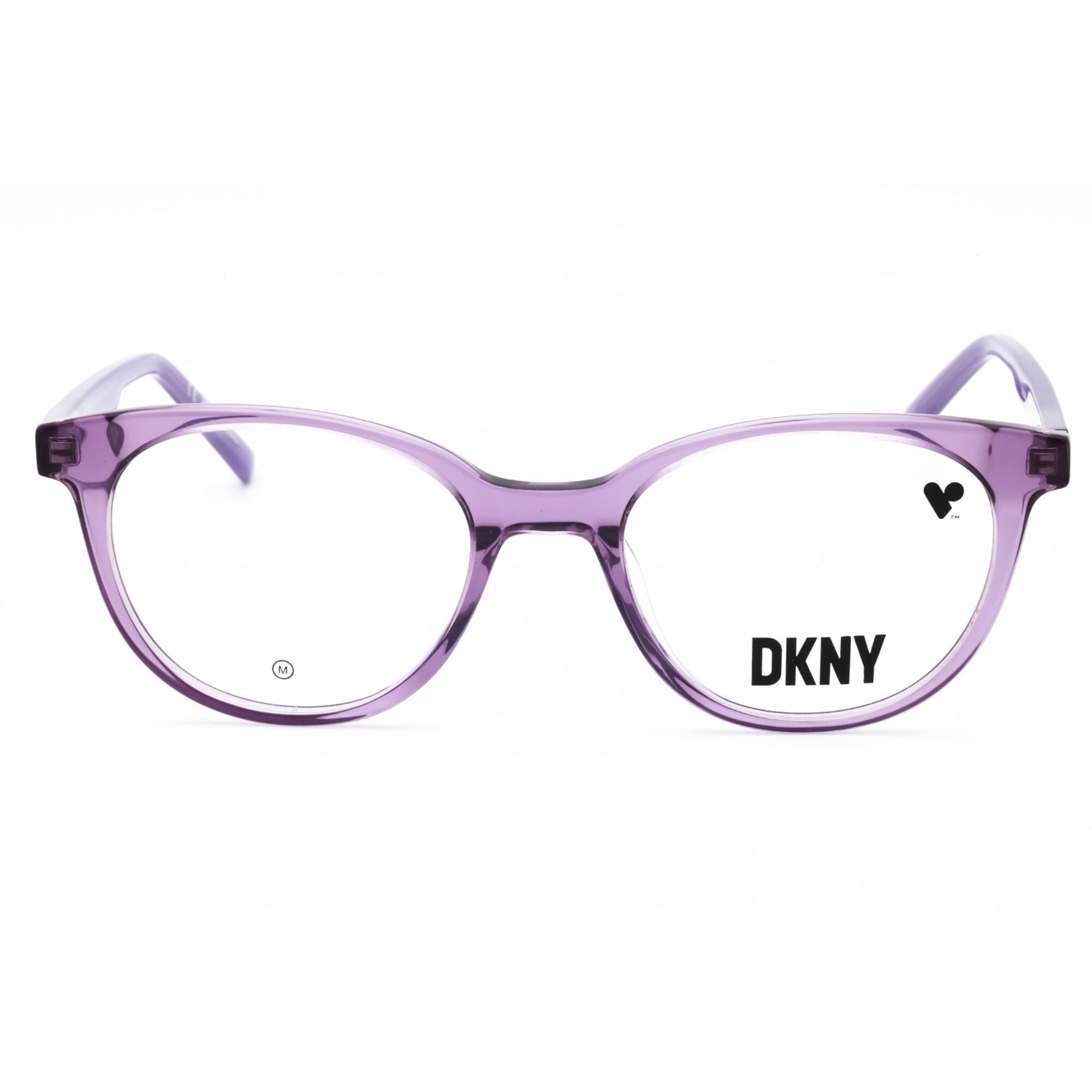 DKNY EYEGLASSES DK5050-550-50 New with case DKNY DK5050 550 Transparent Orchid Purple Eyeglasses  main image 2