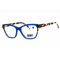 Dkny Women's Eyeglasses - Cobalt/Bone Tortoise Acetate Cat Eye Full Rim | DK5057 425