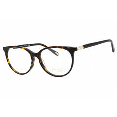 Emozioni Women's Eyeglasses - Dark Havana Plastic Cat Eye Full Rim | EM 4054 0086 00