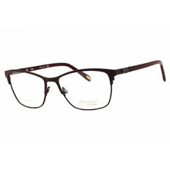 Emozioni Women's Eyeglasses - Burgundy Metal Cat Eye Full Rim Frame | EM 4392 0LHF 00
