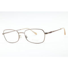 Emozioni Women's Eyeglasses - Peach Pink Metal Rectangular Full Rim | EM 4404 06F3 00
