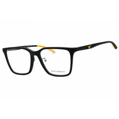 Emporio Armani Men's Eyeglasses - Matte Black Plastic Square Full Rim | 0EA3232D 5001