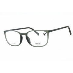Flexon Men's Eyeglasses - Matte Grey Rectangular Full Rim Frame | FLEXON EP8012 020