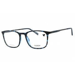 Flexon Men's Eyeglasses - Navy Tortoise Square Full Rim Frame | FLEXON EP8017 462
