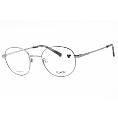 Flexon Men's Eyeglasses - Gunmetal Metal Round Shape Full Rim Frame | FLEXON H6059 072