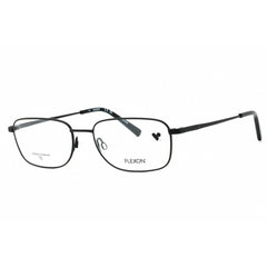 Flexon Men's Eyeglasses - Matte Black Titanium Rectangular Frame | FLEXON H6068 002
