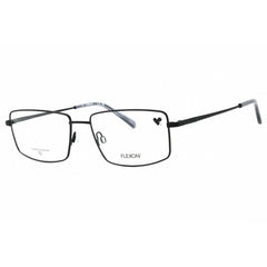 Flexon Men's Eyeglasses - Matte Black Titanium Rectangular Frame | FLEXON H6069 002