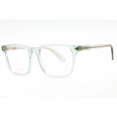 Gucci Men's Eyeglasses - Grey Acetate Square Full Rim Frame Clear Lens | GG1120O 006