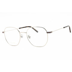 Gucci Men's Eyeglasses - Shiny Silver Metal Geometric Full Rim Frame | GG1125OA 003