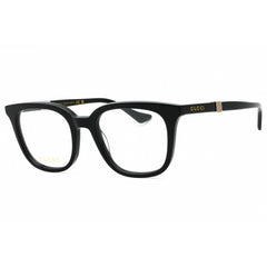 Gucci Men's Eyeglasses - Black Acetate Square Full Rim Frame Clear Lens | GG1497O 005