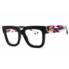 Gucci Women's Eyeglasses - Black Acetate Square Shape Full Rim Frame | GG1549O 003