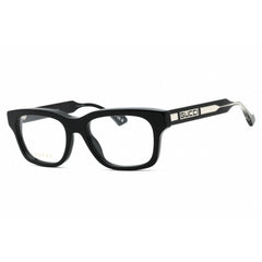 Gucci Men's Eyeglasses - Black/Crystal Acetate Rectangular Full Rim | GG1731O 001