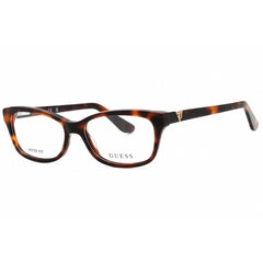 Guess Women's Eyeglasses - Dark Havana Acetate Cat Eye Full Rim Frame | GU2948 052