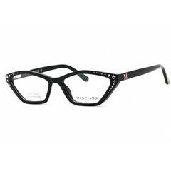 Guess By Marciano Women's Eyeglasses - Shiny Black Geometric Full Rim | GM50002 001