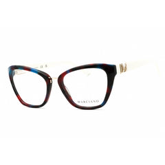 Guess By Marciano Women's Eyeglasses - Blue/Other Acetate Cat Eye Frame | GM50003 092