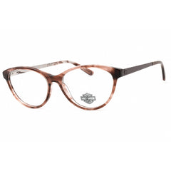 Harley Davidson Women's Eyeglasses - Shiny Violet Acetate Cat Eye Frame | HD0570 081