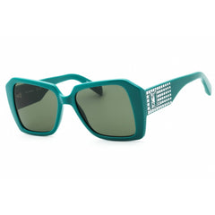 Karl Lagerfeld Women's Sunglasses - Green Oversized Shape Full Rim Frame | KL6140S 300