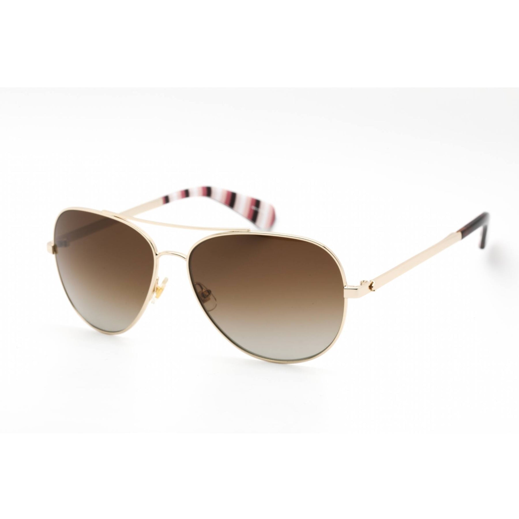 Kate Spade AVALINE/S Aviator Sunglasses Gold Brown Gradient 58mm Gold AVALINE2/S Sunglasses | eyecarecenter main image 4