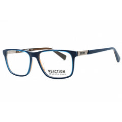 Kenneth Cole Reaction Men's Eyeglasses - Shiny Blue Rectangular Frame | KC0936 090