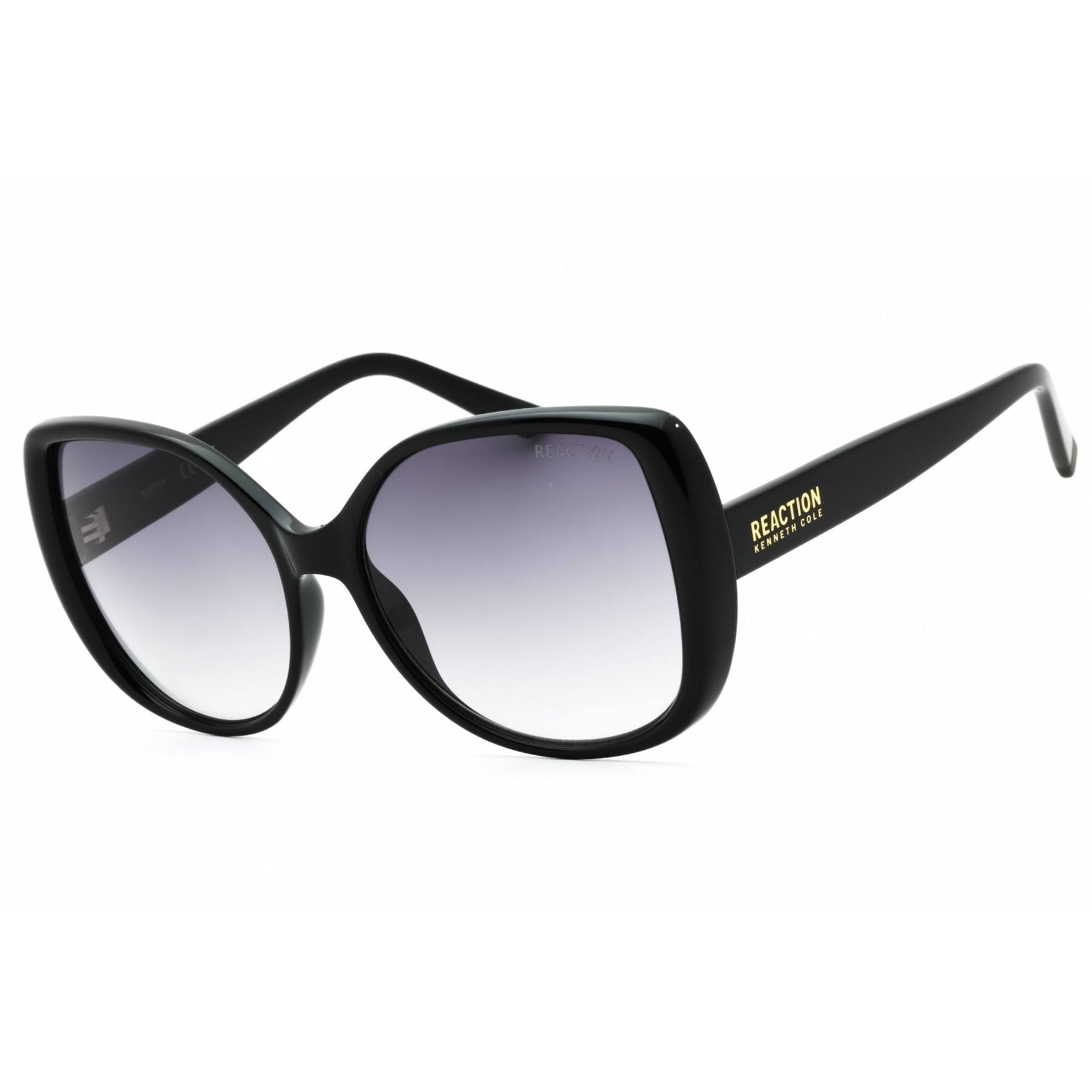 Kenneth Cole Reaction Glossy Black Sunglasses Kenneth Cole Reaction Women main image 4