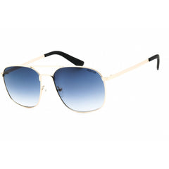 Kenneth Cole Reaction Men's Sunglasses - Matte Deep Gold Metal Aviator | KC2970 31W