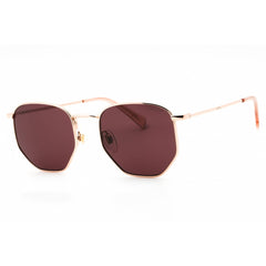 Levi's Unisex Sunglasses - Gold Copper Metal Geometric Full Rim | LV 1004/S 0DDB U1
