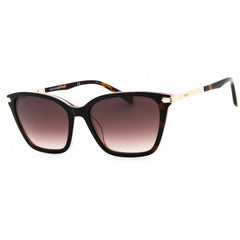 Levi's Women's Sunglasses - Havana Pink Plastic Cat Eye Full Rim | LV 5017/S 00T4 HA