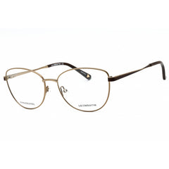 Liz Claiborne Women's Eyeglasses - Brown Metal Cat Eye Full Rim Frame | L 672 009Q 00